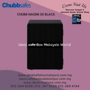 Chubbsafes Naomi 50 Safe (63kg) - Black