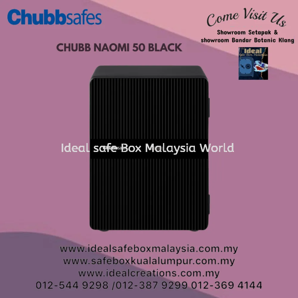 Chubbsafes Naomi 50 Safe (63kg) - Black
