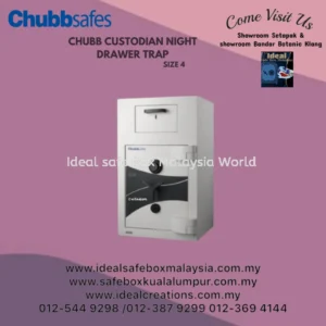 Chubbsafes Custodian Safe Night Drawer Trap (Size 4)_1250kg