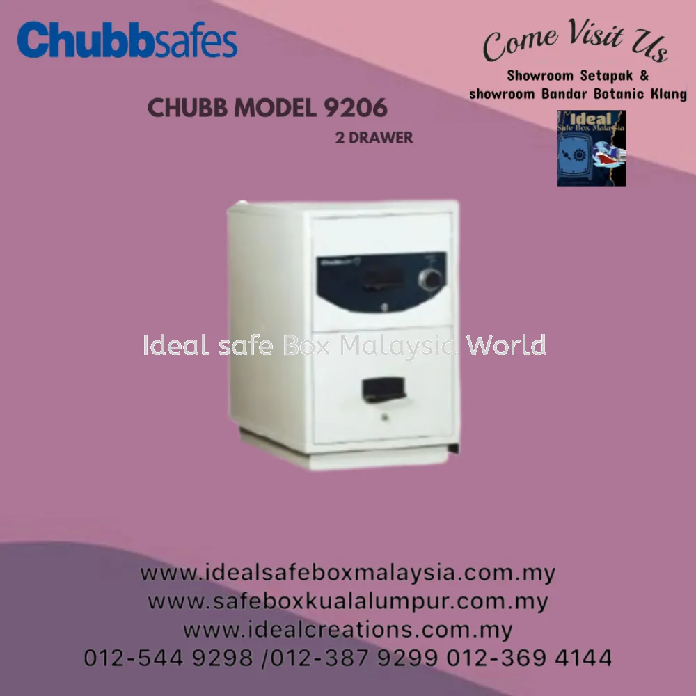 Chubbsafes 2 Drawer RPF Cabinet 9206_220kg