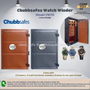 Chubbsafes Watch Winder Model VW50 Standard