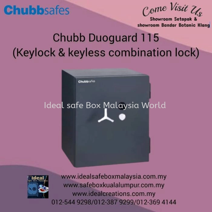 Chubbsafes DuoGuard Grade 1 Safe (Model 115)_161kg
